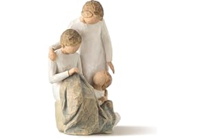Willow Tree Generations, Making memories that last lifetimes, Reflects time spent with grandmother, mother, daughter, and what is learned from loving family relationships, Sculpted Hand-Painted Figure