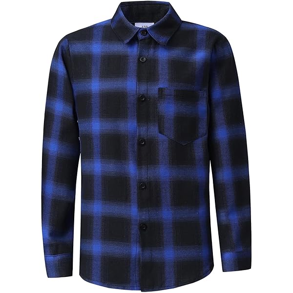 Camisas De Franela A Cuadros Para Niños Pequeños