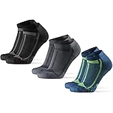 DANISH ENDURANCE Ultra-Comfort Ankle Running Socks, Performance Socks, Men & Women - 3 or 5 Pack