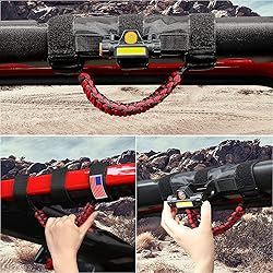 GAIZON 2 Pack Grab Handles Roll Bar Paracord for
