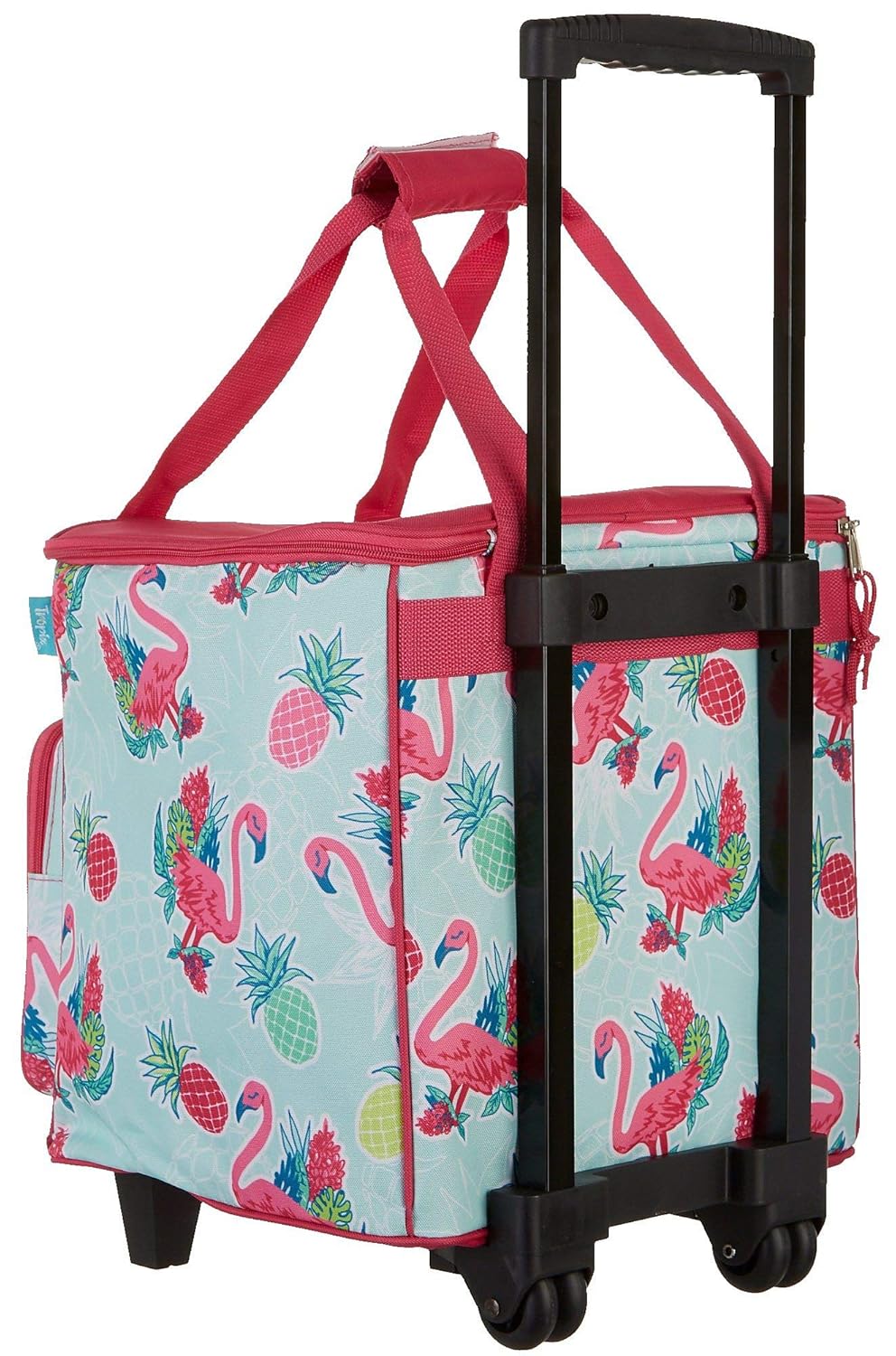 flamingo rolling cooler