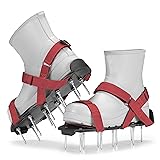 PLANTNOMICS Lawn Aerator Shoes with Hook-and-Loop