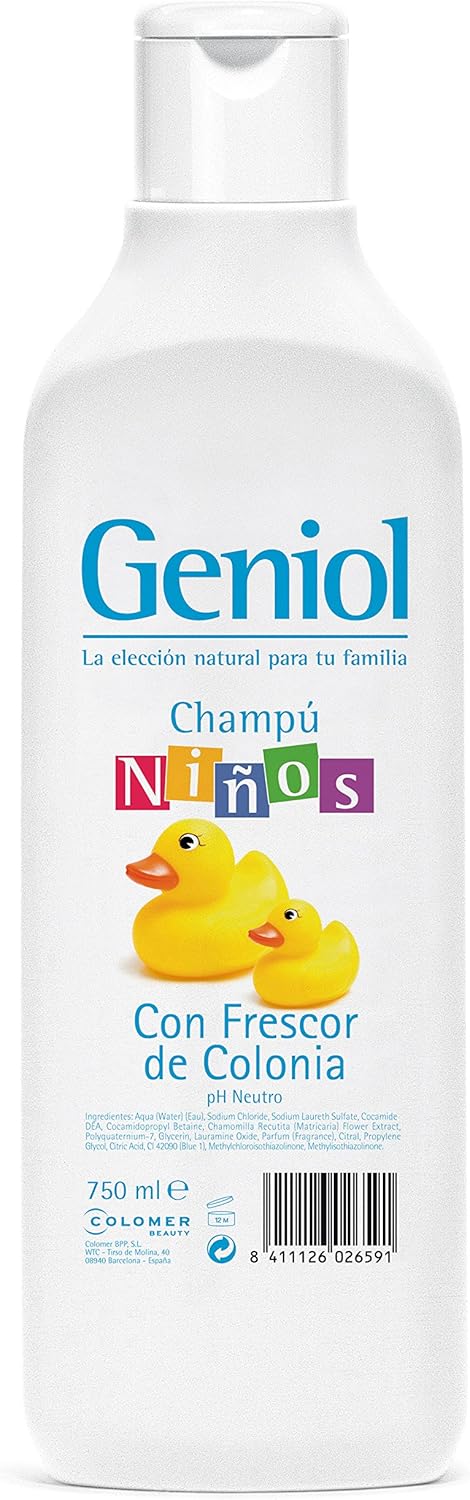 Geniol Champú - 0,75 l: Amazon.es: Belleza