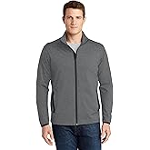 SPORT-TEK Unisex Sport-Wick Stretch Contrast Full Zip Jacket