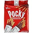 Glico Pocky, Chocolate Cream Covered Biscuit Sticks (9 Individual Bags), 4.13 oz