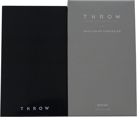 Amazon スロウ ヘアカラーコンシーラー ブラウンレギュラー 毛髪着色料 専用パフ入り スロウ 白髪染め 通販