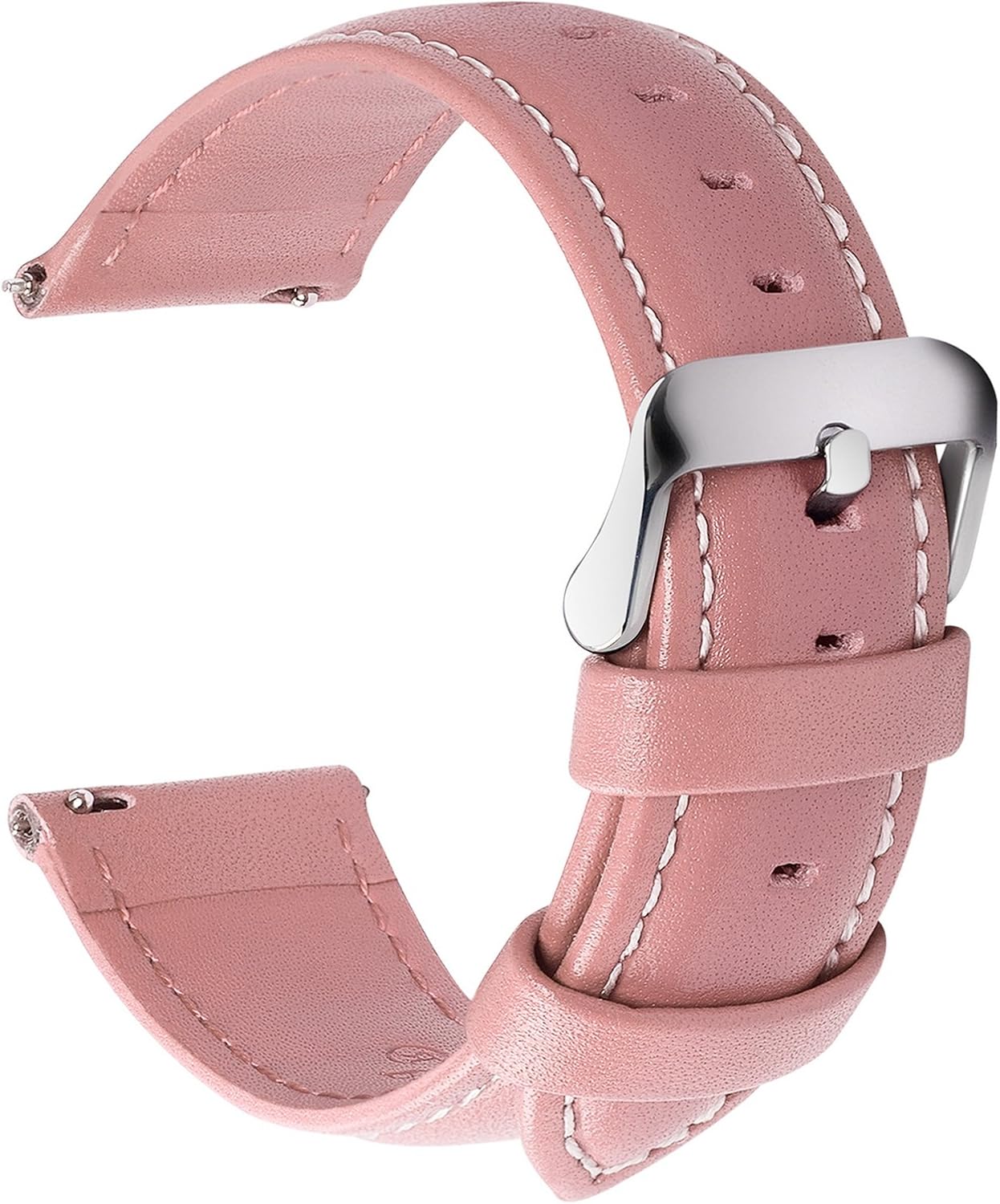 20mm quick release leather watch band