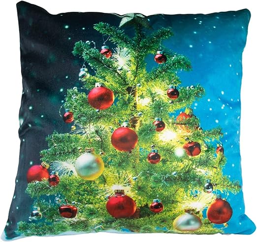 Amazon Com Christmas Pillows Throw Pillows Light Up Pillow With