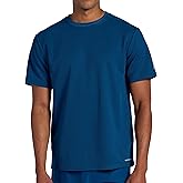 Head Mens Elite Flex Short Sleeve Waffle Tech Crewneck T-Shirt, Relaxed Fit, Midweight Material