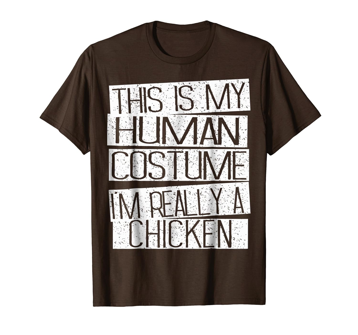 Funny Halloween Costume Shirt - I'm Realy A Chicken Shirt-ANZ