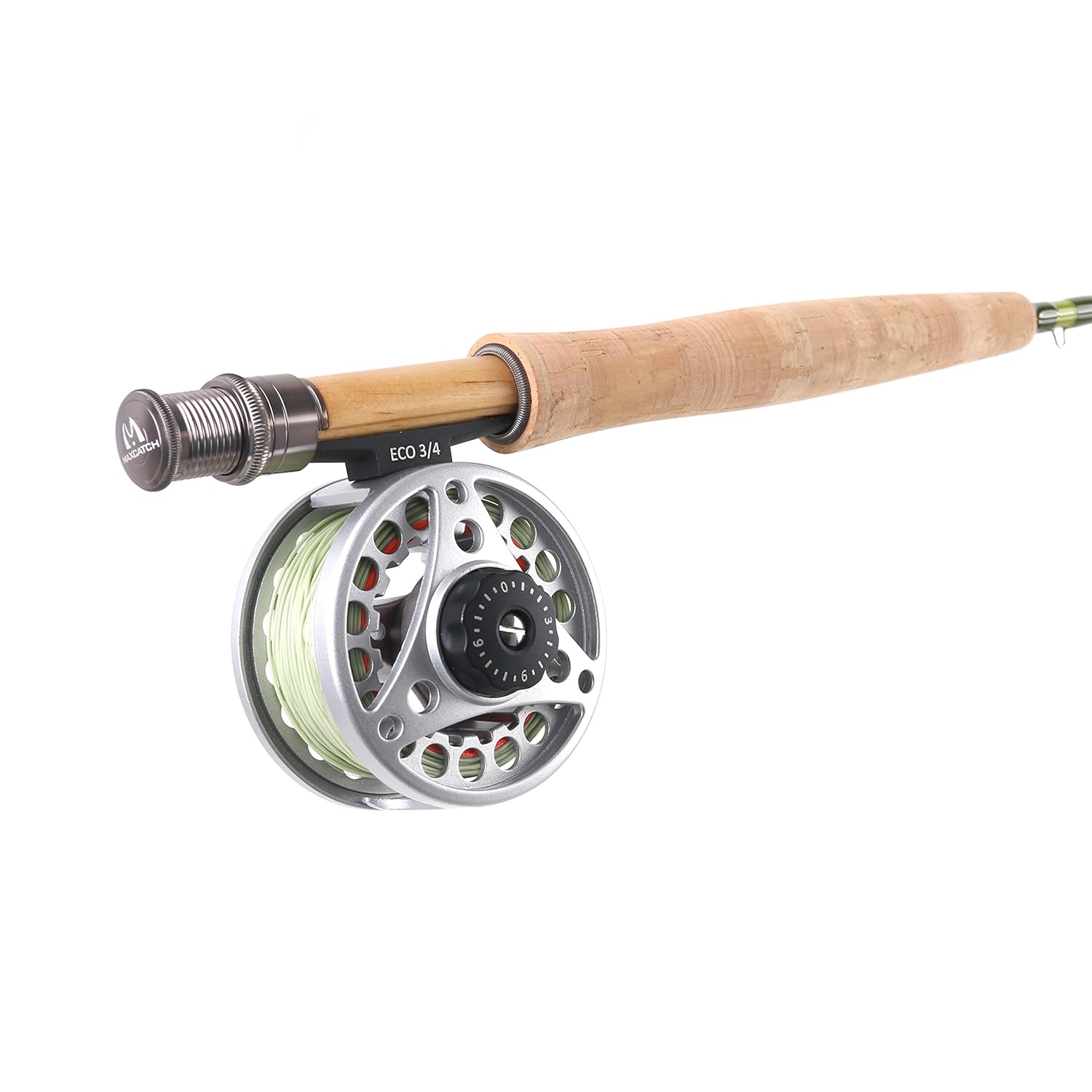 Maxcatch 4ピース B075s1zfpv 山岳渓流用 フライロッド 2wt 3wt フライロッドセット フライタックルセット ロッドリールセット 6 6 2wt 渓流ロッドセット ロッド リールセット 超大特価 Baudouin Ma