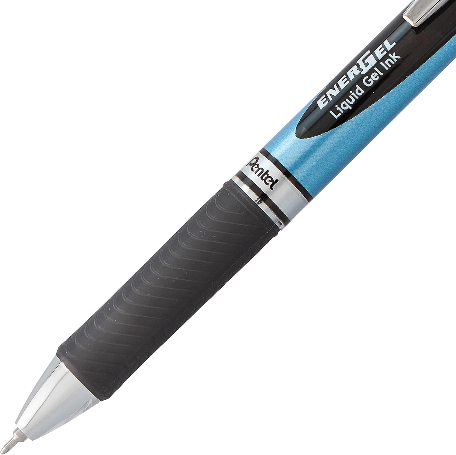 Pentel® EnerGel® Deluxe RTX Retractable Pens, Needle Point, 0.5 mm, Assorted Barrels, Black Ink, Pack Of 3 - Image 5