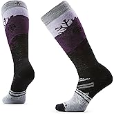 Smartwool Women's Ski Full Cushion Snowpocalypse Pattern Over the Calf Socks
