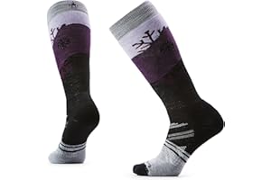 Smartwool Women's Ski Full Cushion Snowpocalypse Pattern Over the Calf Socks