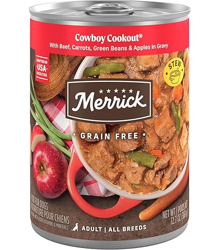 Amazon.com: Merrick Chunky Grain Free Premium And Wholesome Canned