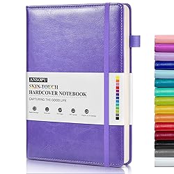Ansopu Lined Journal Notebook for Writing, A5 100