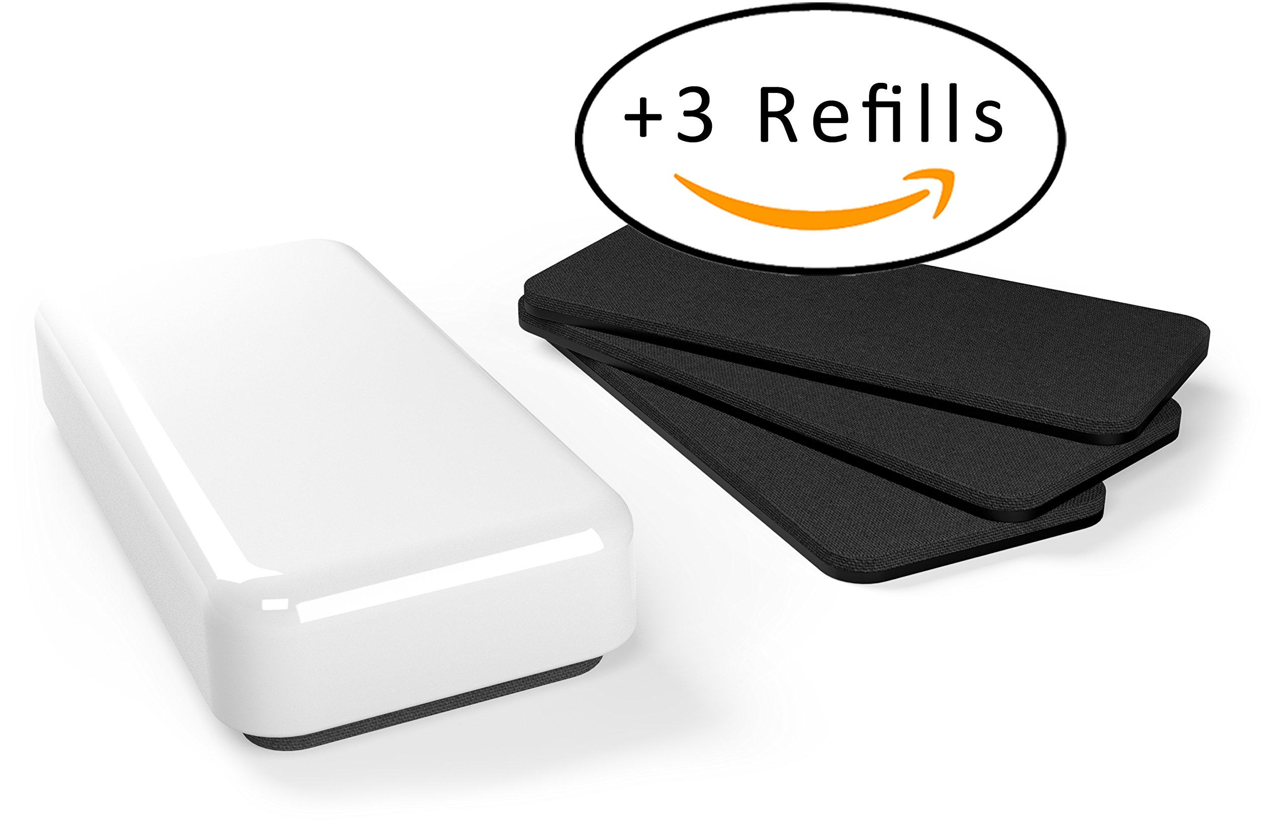 GlasMag Everclean Eraser For Glass Whiteboards. Refill Pads