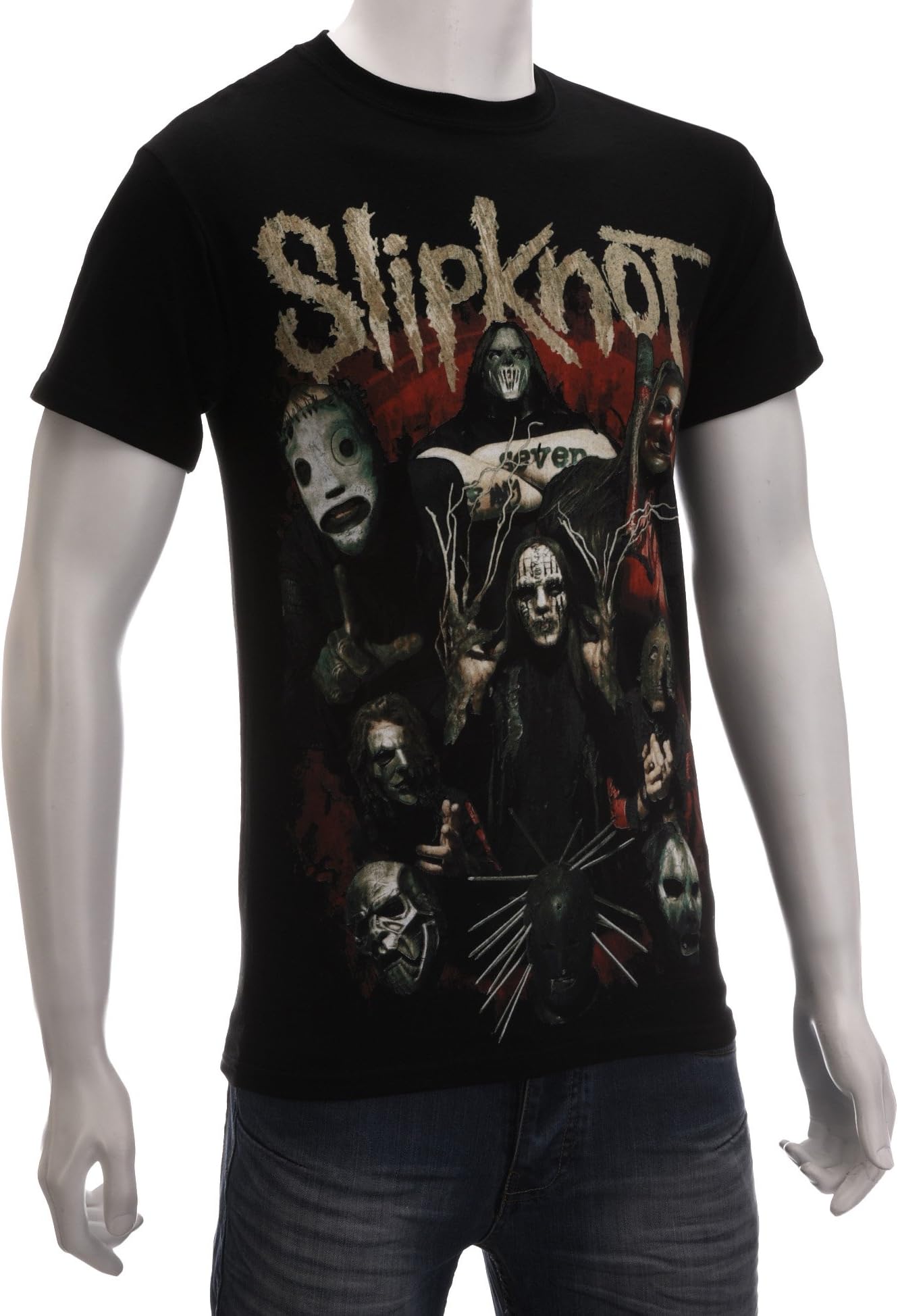 Slipknot Official T Shirt Band Come Play Dying Metal
