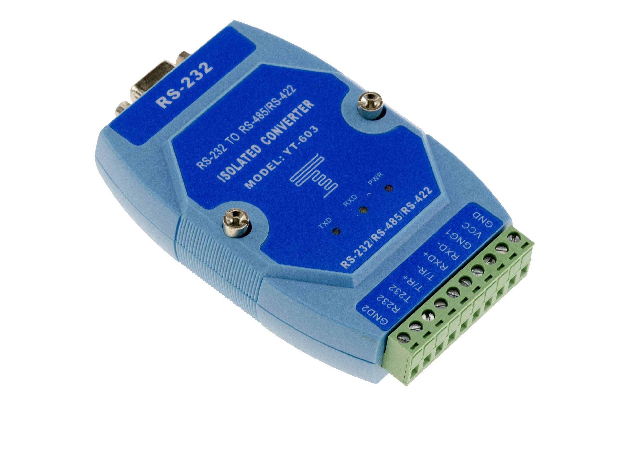 KALEA-INFORMATIQUE RS232 to RS422 RS485 converter with Photoelectric Isolation. Photoelectric Data Converter RS-232 RS-422 RS-485