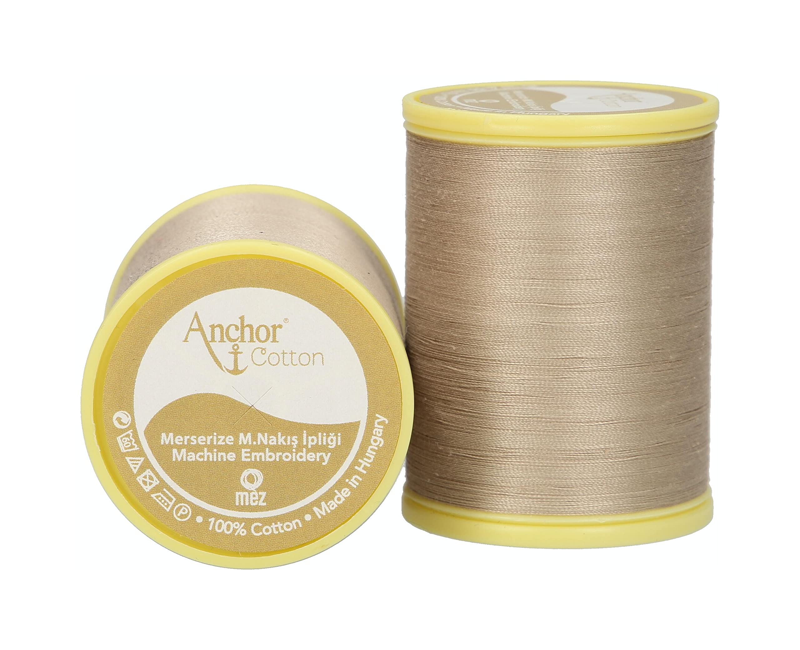 ANCHOR Machine Sewing Threads Cotton, Thickness: 50, Packaging: 25G, Running Length: 1136M 388