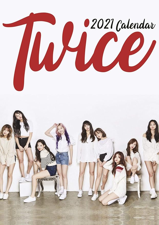 Twice 2021 Calendar Office Products
