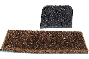 TRAD GEAR PRO Hair Rest KIT Archery 4" X 8" Hair Rug Arrow Rest KIT SUPERHAIR Bear Style Carpet with Leather Strike Plate Traditional Recurve Longbow