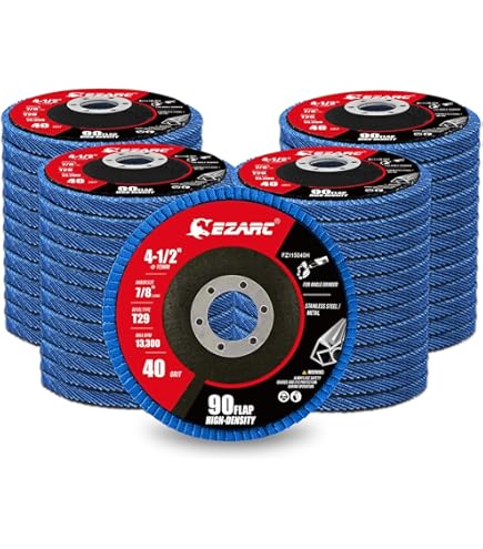 Amazon.com: Walter 06A452 4-1/2x5/8-11 Enduro-Flex Turbo Spin-On