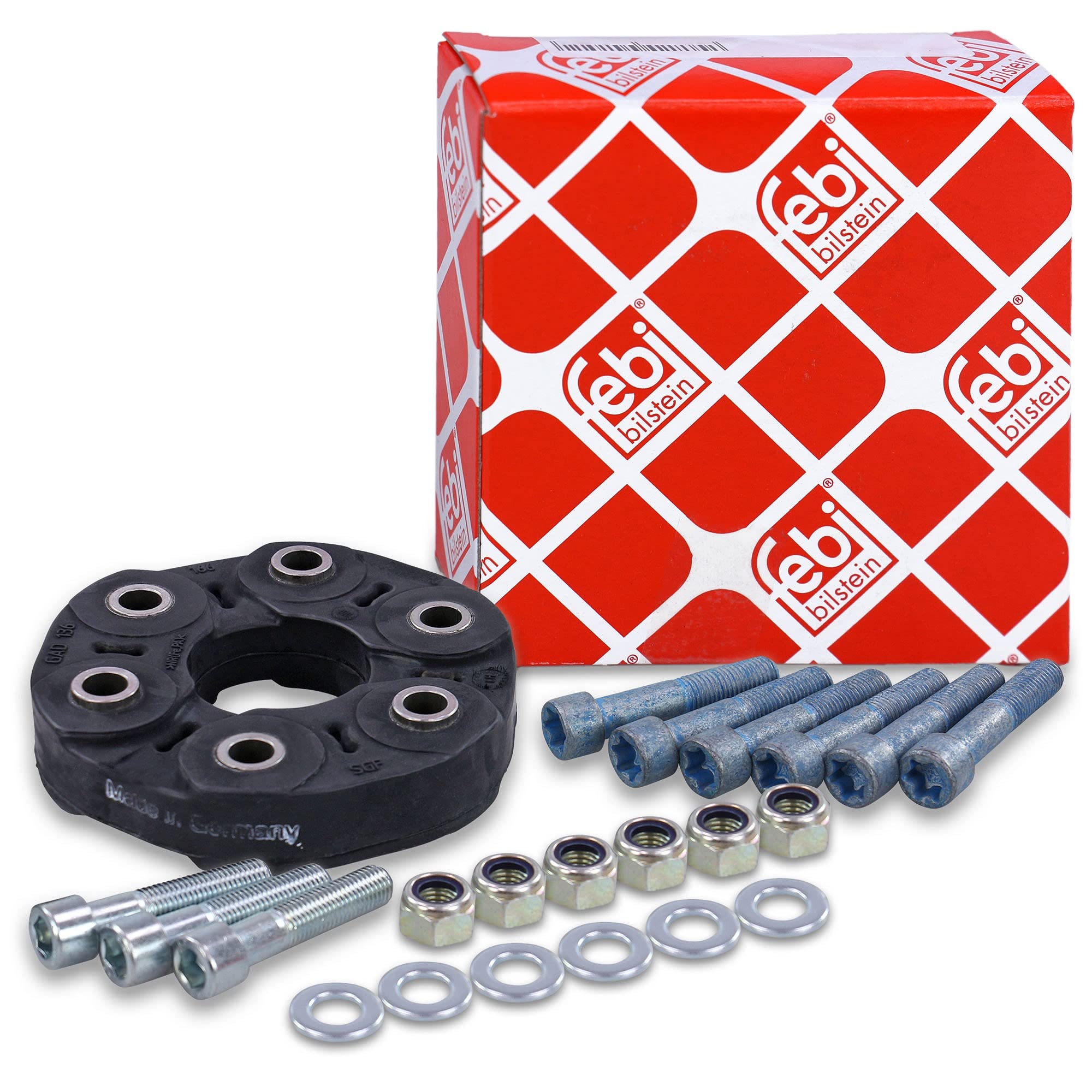 febi bilstein 14980 Flexible Coupling Kit for propshaft, pack of one