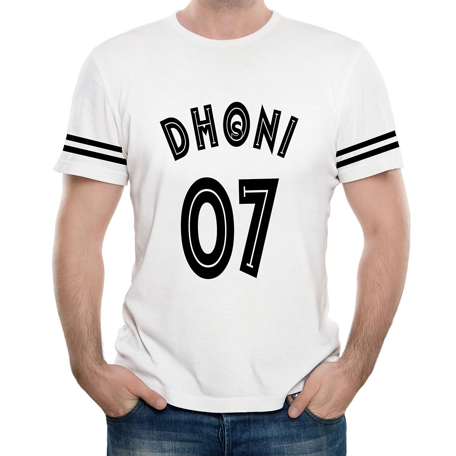 dhoni 07 t shirt