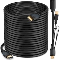Amazon.com: HDMI Cable 4K (100 Feet) GearIT - High Speed HDMI In ...