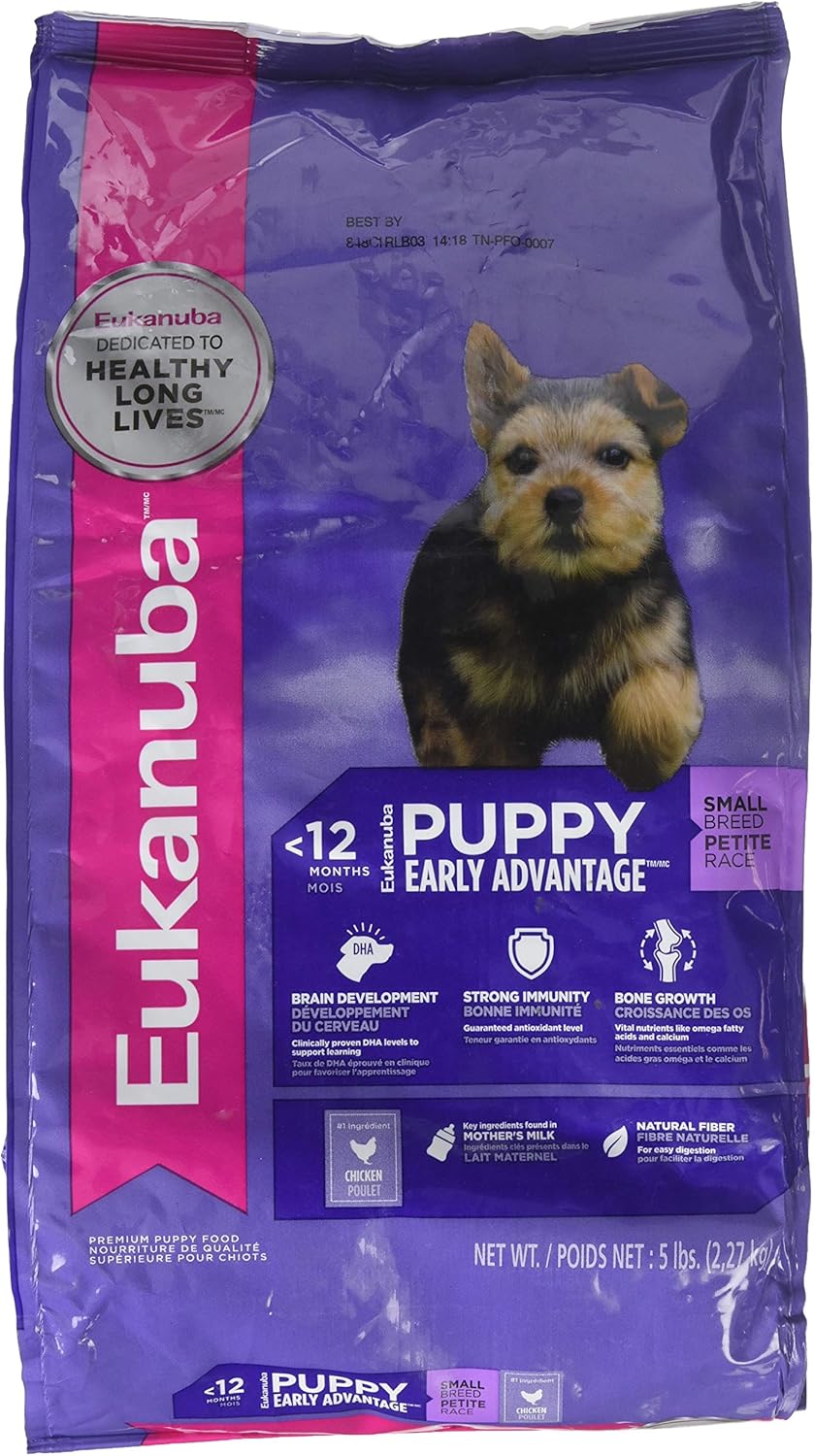 eukanuba small breed puppy food 15 lbs