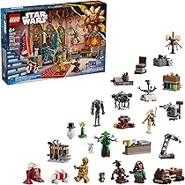 LEGO Star Wars 2022 Advent Calendar 75340 Building Toy Set for