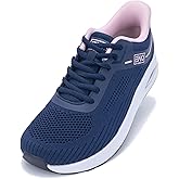 BROYON Women's Walking Shoes with Arch Support Wide Toe Box Plantar Fasciitis Orthotic Tennis Sneakers for Bunion Foot Pain Relief US 6-11