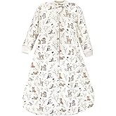 Hudson Baby Unisex Baby Premium Quilted Long Sleeve Sleeping Bag and Wearable Blanket