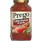 Prego Italian Sausage and Garlic Meat Sauce, 23.5