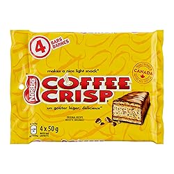 Canada Candy Coffee Crisp Chocolate Bar, 4 Count