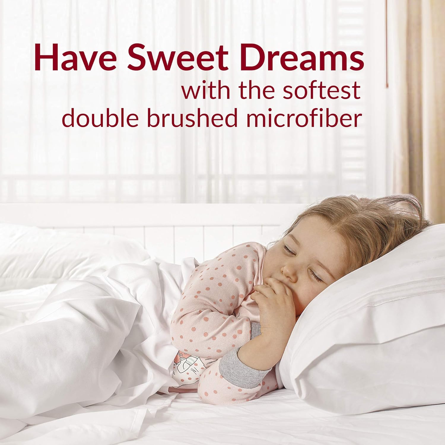 Mellanni Luxury Pillowcase Set - Brushed Microfiber 1800 Bedding - Wrinkle, Fade, Stain Resistant - Hypoallergenic (Set of 2 Standard Size, Light Gray): Home & Kitchen