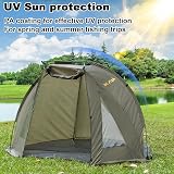Dr.Fish Carp Fishing Tent Bivvy Quick Erect 1.66kg Lightweight Weatherproof view 5