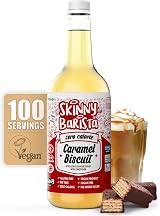 The Skinny Food Co Caramel Biscuit Coffee Syrup Sugar Free 1L