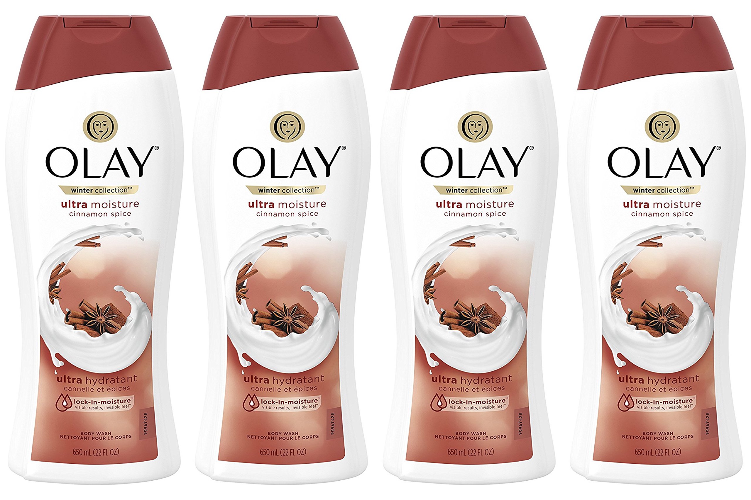 Olay Body Wash Ultra Moisture Limited Edition Cinnamon Spice Winter