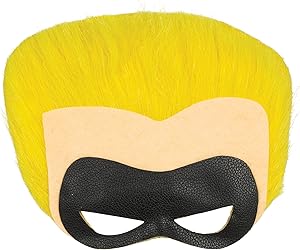Amscan Disney/Pixar"Incredibles 2" Deluxe Wearable Mask, Party Favor, One Size, Multi Color