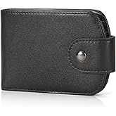 Polare Slim Curve Front Pocket RFID Blocking Italian Real Leather Bifold Wallet for Men