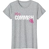 Mrs. Commish Fantasy Football Commissioner Wife Shirt T-Shirt
