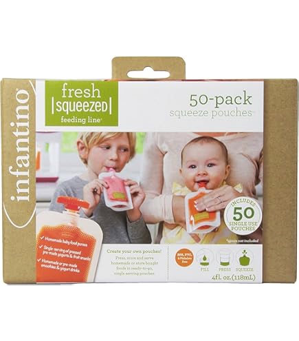 Pouch Spoons Feeder For Baby Universal Baby Food Pouch Spoon