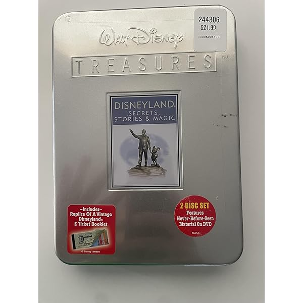 (未使用･未開封品)Disneyland Usa [DVD] Amazon.com: Walt Disney Treasures - Disneyland USA [DVD