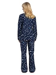 Noble Mount Women's Cotton Flannel Pajama Set