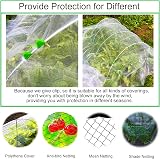 YUNSTK 30Pcs Garden Hoops Fiberglass 7 Ft Grow Tunnel Kit with Clamps view 5