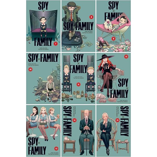 Spy x Family Comic Series 14-Book Collection Set (Vol. 1 to 14
