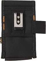 Custom Leathercraft CLC 1104 Poly Tool Holder Cell Phone Pouch 7" x 4" view 3