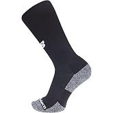 New Balance Unisex Adult Athletic Arch Support Over the Calf Socks, 1 Pair | Men's and Women's, Breathable Knit-in Vents, Cool &amp; Dry Moisture Wicking, Targeted Cushioned Comfort, Odor Resistant
